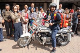 काठमाडौँ महानगरपालिकामा अब ‘बाइक एम्बुलेन्स’ सेवा