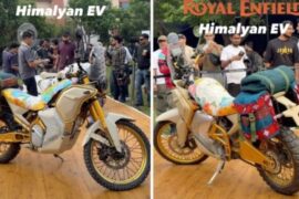 लद्दाखमा परीक्षणका क्रममा देखियो रोयल इनफिल्ड हिमालयन ईभी, कठिन भूगोलमा भइरहेको परीक्षण