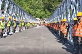 रसुवामा बेलिब्रिज निर्माण सम्पन्न, आजदेखि यातायात सञ्चालन